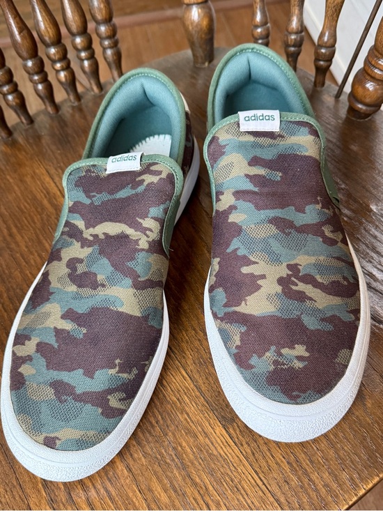 adidas Other - adidas Camouflage Slip-On Sneakers